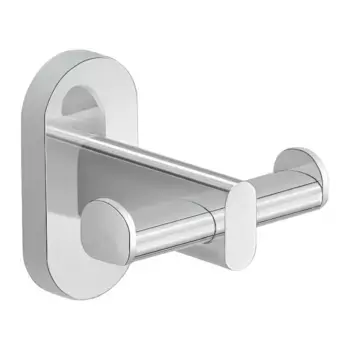 Двойная вешалка для ванной Febo Gedy, хром