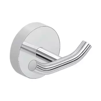 Двойная вешалка для ванной комнаты Eros Gedy, хром