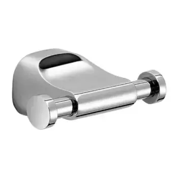 Двойная вешалка для ванной Stelvio Gedy, яркий хром