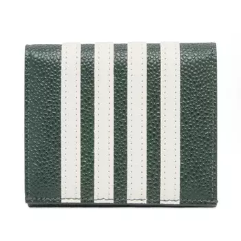 Двойная визитница Thom Browne с 4, зернистая