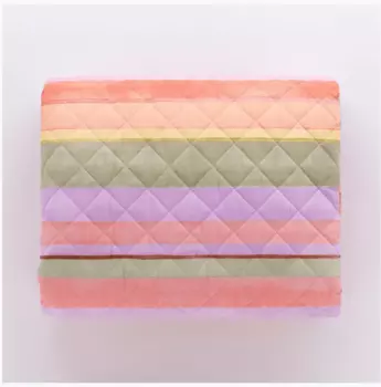 Двойное хлопковое одеяло Adele, квадрат с половиной Riviera, красный, размер квадрат с половиной