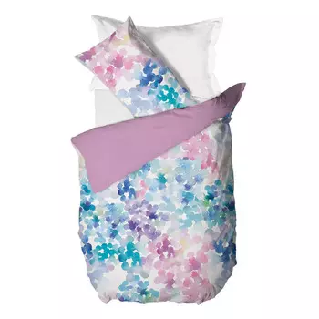 Двойное хлопковое пододеяльник с цифровой печатью Amo Lacasa, мультиколор