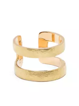 Двойное кольцо из 18-каратного желтого золота Wouters & Hendrix Gold, золотой