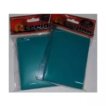 Двойное матовое покрытие — бирюзовый (50), Card Sleeves - Color (Legion Events)