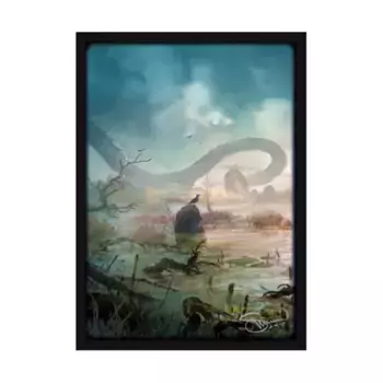 Двойное матовое покрытие — болото (50), Card Sleeves - Art (Legion Events)