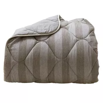 Двойное стеганое одеяло 250х250 основа переработанного хлопка Amo Lacasa, зеленый