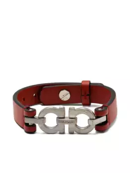 Двойной браслет Ганчини Ferragamo, красный