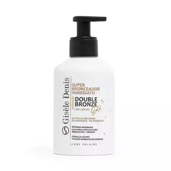 Двойной бронзовый мгновенный бронзатор Double Bronze Gold Gisele Denis, 250 ml