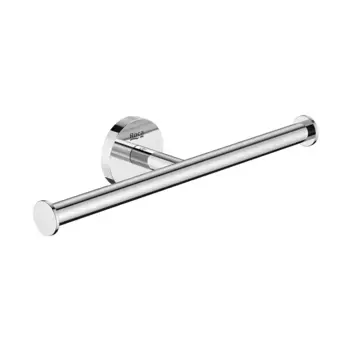 Двойной держатель для туалетной бумаги без крышки Hotel Round Roca, хром