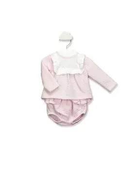 Двойной комплект для девочки Babid, розовый