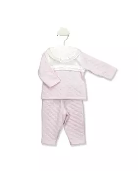Двойной комплект для девочки розового цвета BABID, розовый