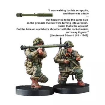 Двойной комплект M9A1 Bazooka Team — 101-я воздушно-десантная дивизия армии США, 1-48 Tactic (1/48)