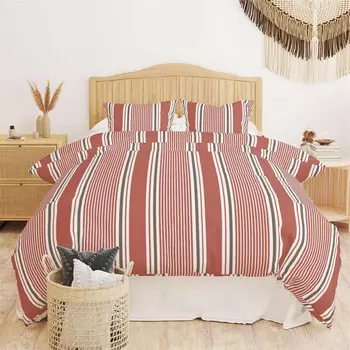 Двойной комплект пододеяльников Evidea Soft Arca - красный