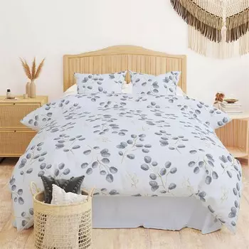 Двойной комплект пуховых одеял Evidea Soft Caerulus - синий