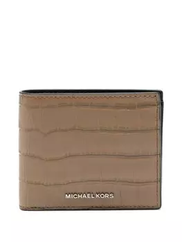 Двойной кошелек Michael Kors, коричневый
