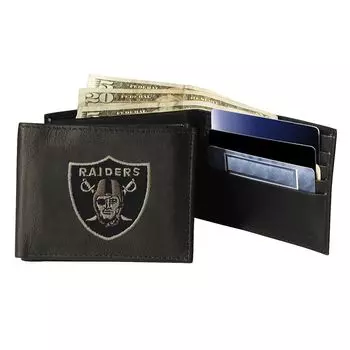 Двойной кошелек Oakland Raiders