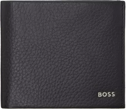 Двойной кошелек с логотипом и надписью BOSS