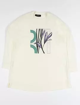 Двойной костюм с брюками с вышивкой KYR