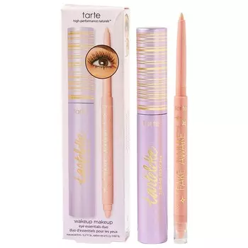 Двойной набор предметов первой необходимости для макияжа tarte Wakeup Tarte