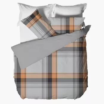 Двойной пододеяльник Amo Lacasa, серый