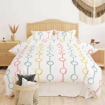 Двойной пододеяльник Evidea Soft Lota - разноцветный