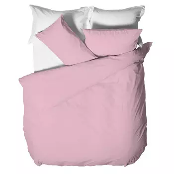 Двойной пододеяльник из хлопка Amo Lacasa, розовый