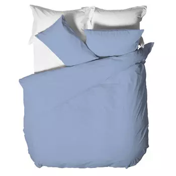 Двойной пододеяльник из хлопка Amo Lacasa, голубой