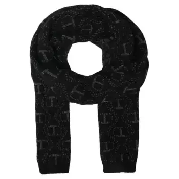 Двойной шарф для лица Twin-Set, черный