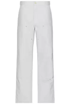 Двойные брюки до колена Carhartt Wip, цвет Basalt Rinsed