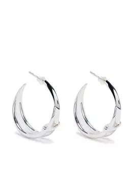 Двойные серьги-кольца Shaun Leane, серебряный