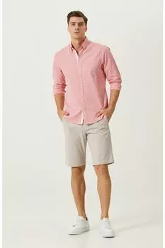 Двойные шорты цвета камня Network, серый