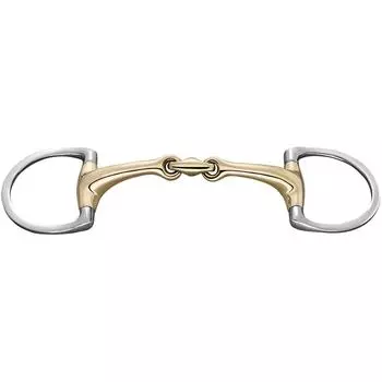 Трензель Sprenger Dynamic RS 14мм, золотистый / серебристый