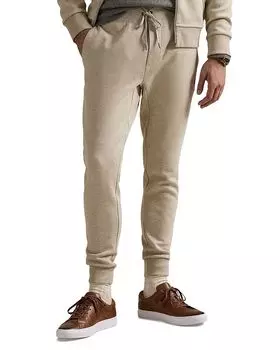 Двойные трикотажные брюки-джоггеры Polo Ralph Lauren, коричневый/бежевый