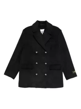 Двубортная куртка GANNI, серый