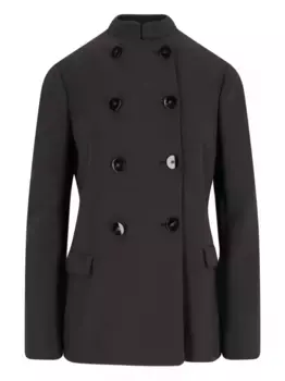 Двубортная куртка GIORGIO ARMANI, коричневый