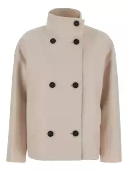 Двубортная куртка Harris Wharf London, нейтральный