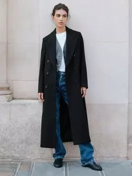 Двубортное пальто Albaray