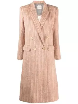 Двубортное пальто Alysi, оранжевый