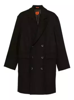 Двубортное пальто Barena, зеленый