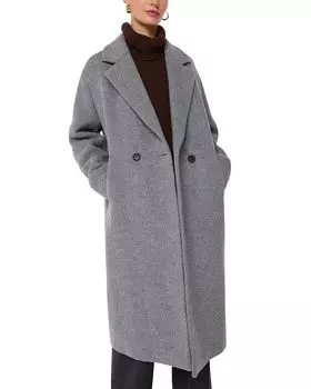 Двубортное пальто Eliza Whistles, серый