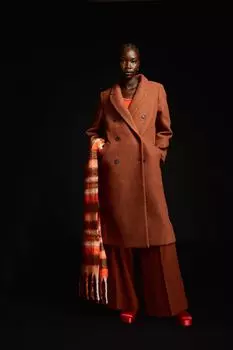 Двубортное пальто H&amp;M, расти