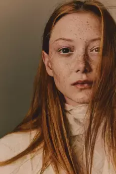 Двубортное пальто H&M, бежевый