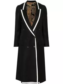 Двубортное пальто IBRIGU, черный