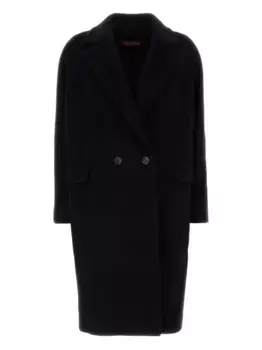 Двубортное пальто Marella MAX MARA, черный