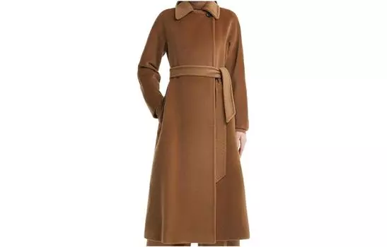 Двубортное пальто Max Mara Bcollag MaxMara, коричневый