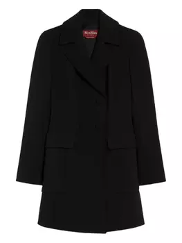 Двубортное пальто Max Mara Eloisa, черный