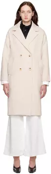 Двубортное пальто Off-White THIRD FORM