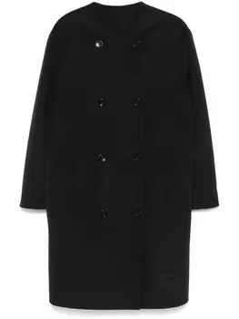 Двубортное пальто Philosophy Di Lorenzo Serafini, серый