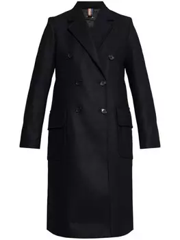 Двубортное пальто PS Paul Smith, черный
