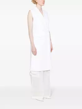 Двубортное пальто Rosanna Max Mara, белый